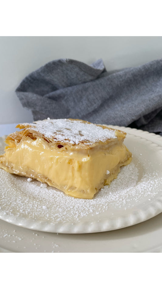 Classic vanilla slice