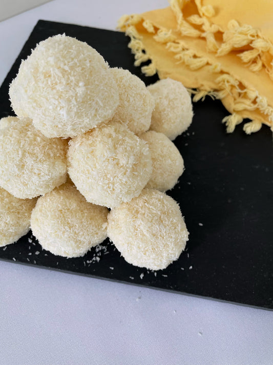 Lemon coconut bites
